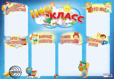Плакат  «Наш класс»  (ПЛ-11071)
