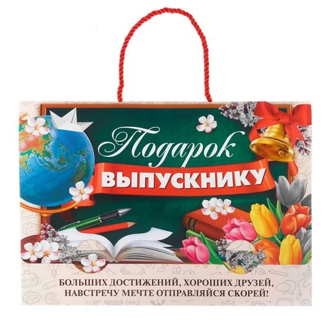 Папка-портфель для подарков «Выпускнику» (2714927)