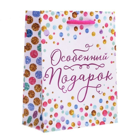 Пакет ламинат вертикальный «Особенный подарок» (1761576)
