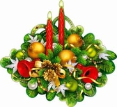 Новогоднее украшение (А1-113-44)