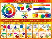 Плакат Основные цвета (P2-202)