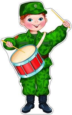 Плакат вырубной Рядовой (Ф-8054)